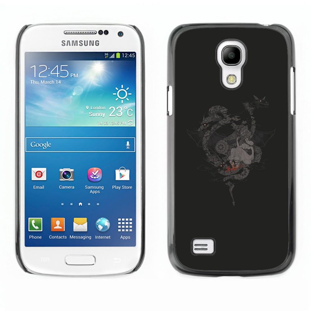 MOONCASE Hard Protective Printing Back Plate Case Cover for Samsung Galaxy S4 Mini I9190 No.3009619