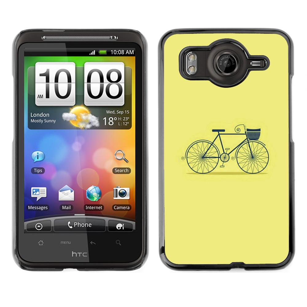 MOONCASE Hard Protective Printing Back Plate Case Cover for HTC Desire HD G10 No.5002824