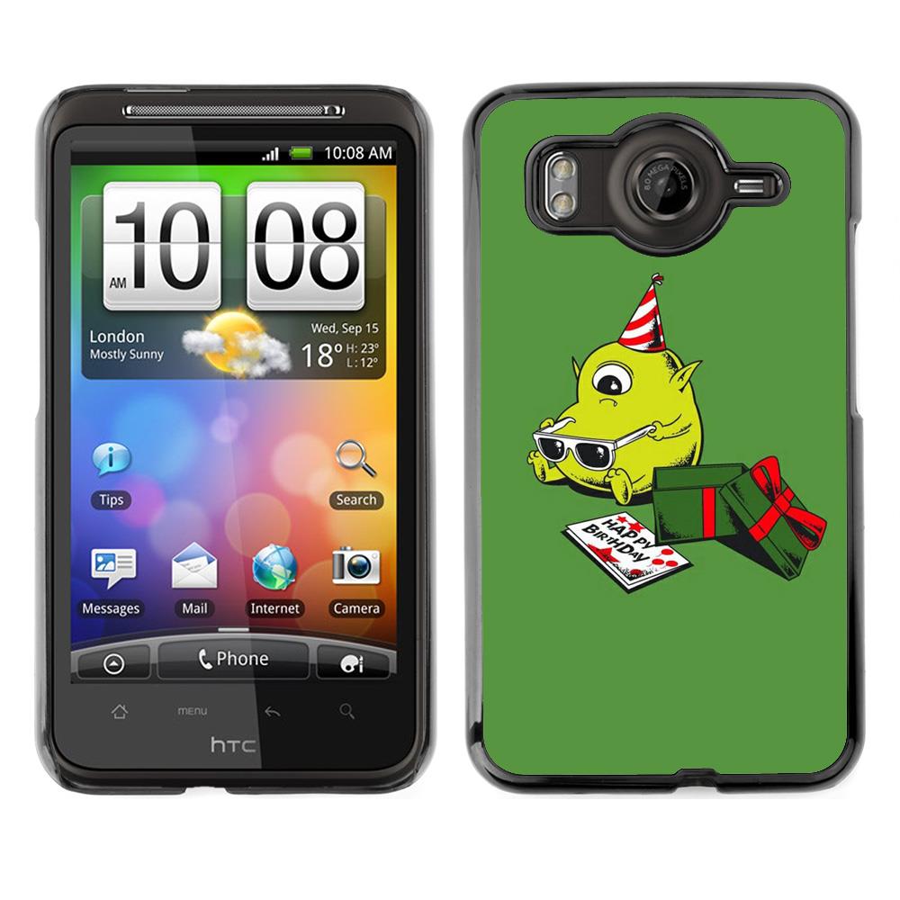 MOONCASE Hard Protective Printing Back Plate Case Cover for HTC Desire HD G10 No.5003211