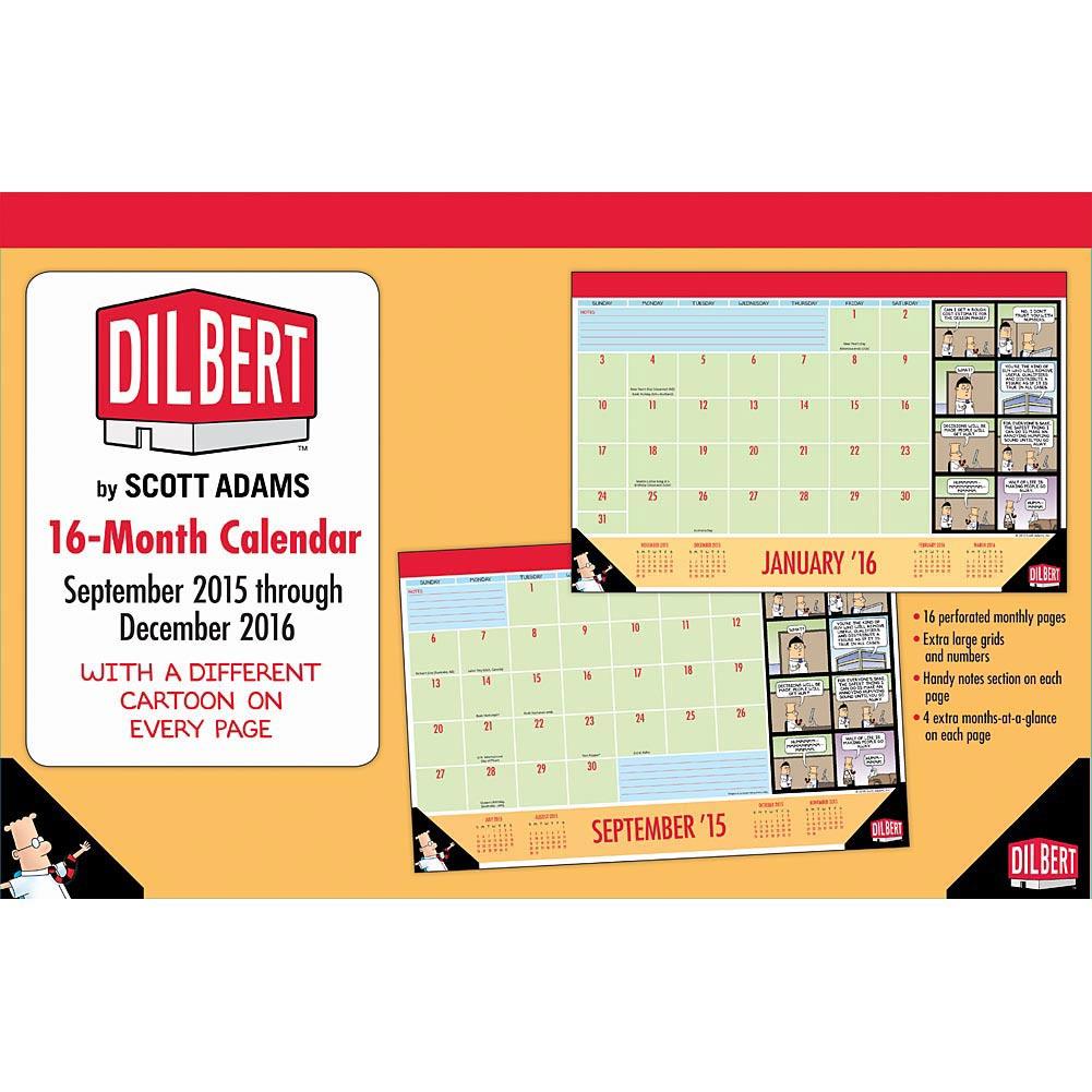 Dilbert 2016 Calendar 16M DES