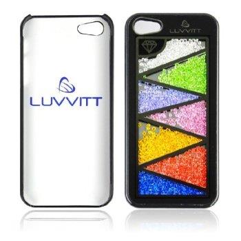 LUVVITT DIAMOND Case (includes crystals) for iPhone 5 / 5S   Black