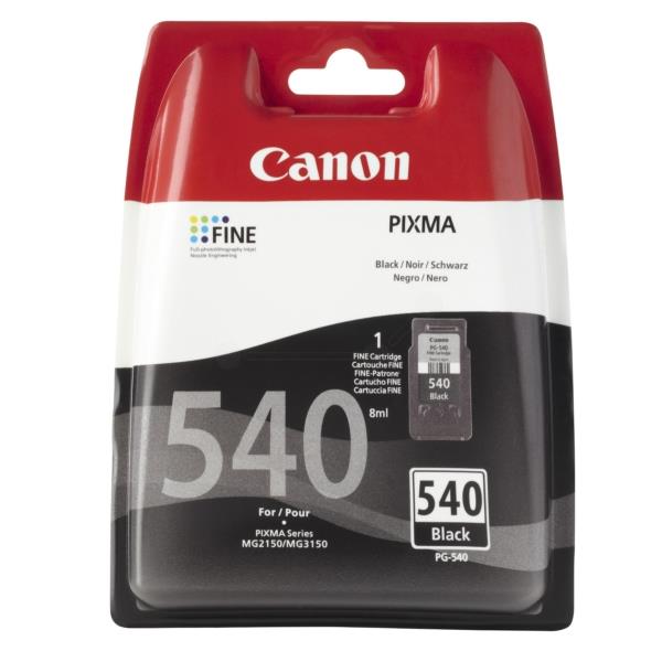 Canon 5225B005 (PG 540) Printhead black, 180 pages, 8ml