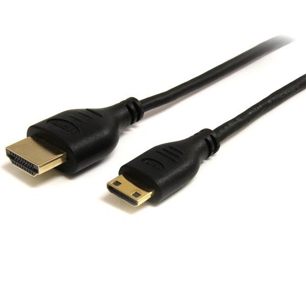 StarTech USA L.L SLIM HDMI HS CBL A TO MINI HDMI CBL