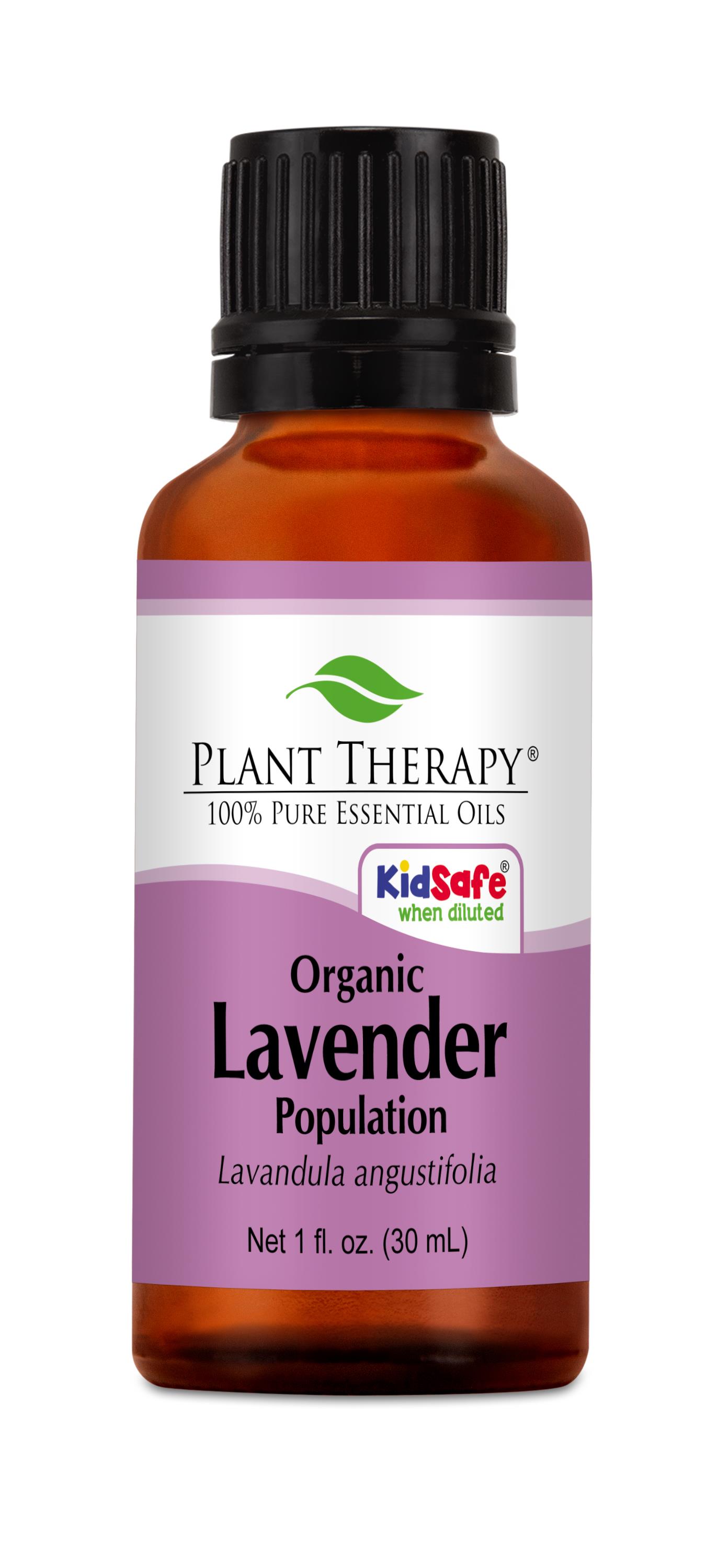 Organic Lavender Essential Oil. 30 ml (1 oz). 100% Pure, Undiluted, Therapeutic Grade.