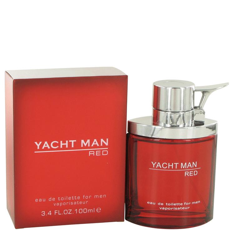 Yacht Man Red by Myrurgia Eau De Toilette Spray for Men (3.4 oz)