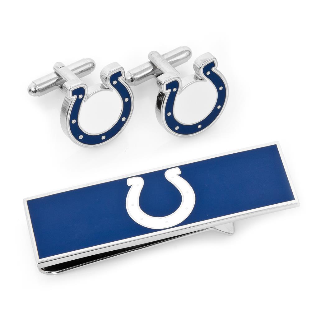 Indianapolis Colts Cufflinks and Money Clip Gift Set