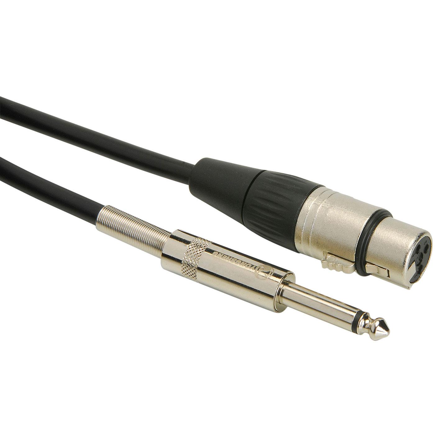 Talent MCQ30 Microphone Cable XLR Female to 1/4" Male 30 ft. 240 946