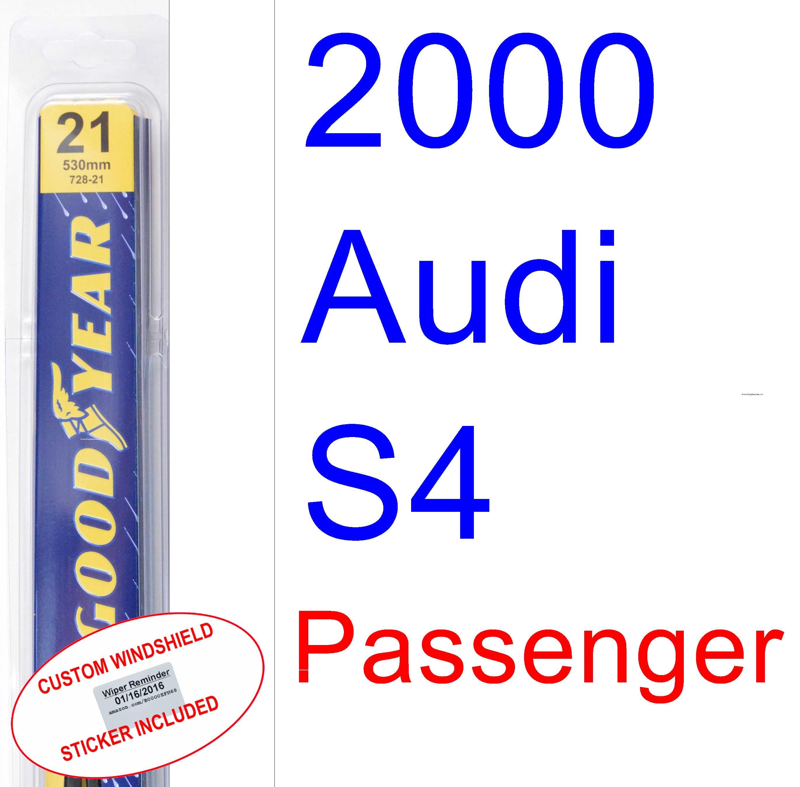 2000 Audi S4 Wiper Blade (Driver)