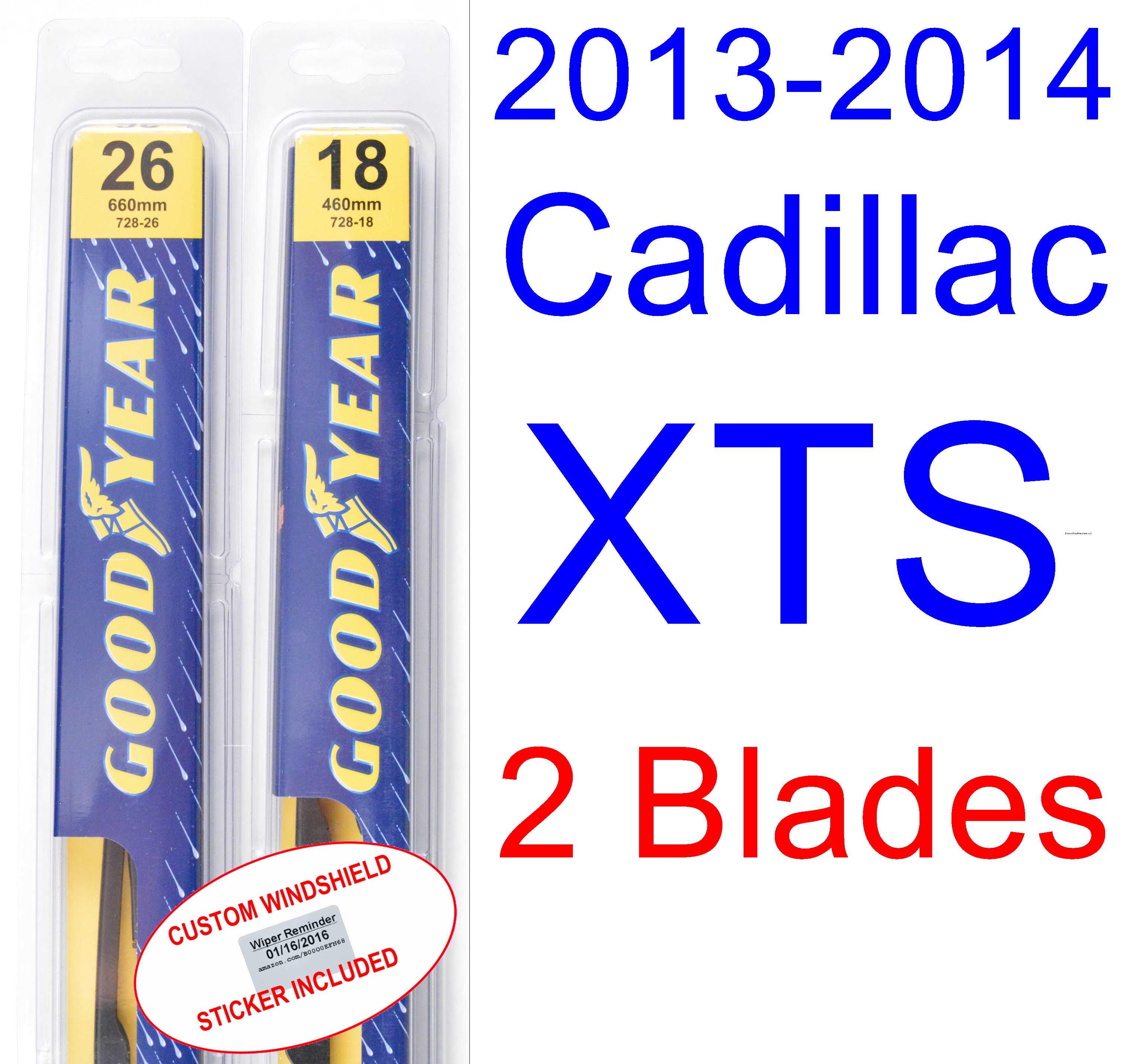 2013 2014 Cadillac XTS Wiper Blade (Driver)