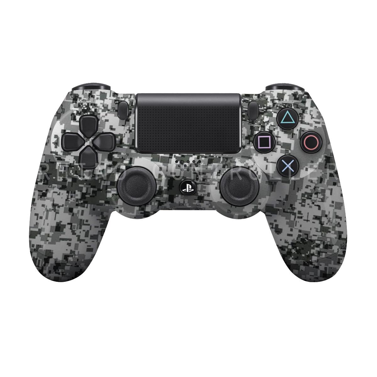 Custom PS4 controller Wireless Glossy WTP 460 Snow Leopards Custom Painted