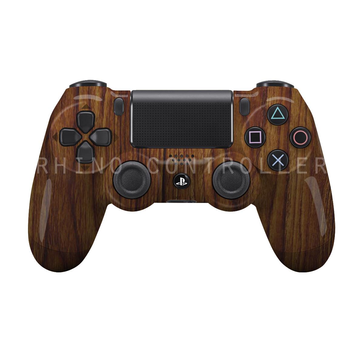 PS4 controller  Wireless Glossy  WTP 541 Toasted Rosewood Custom Painted  Without Mods