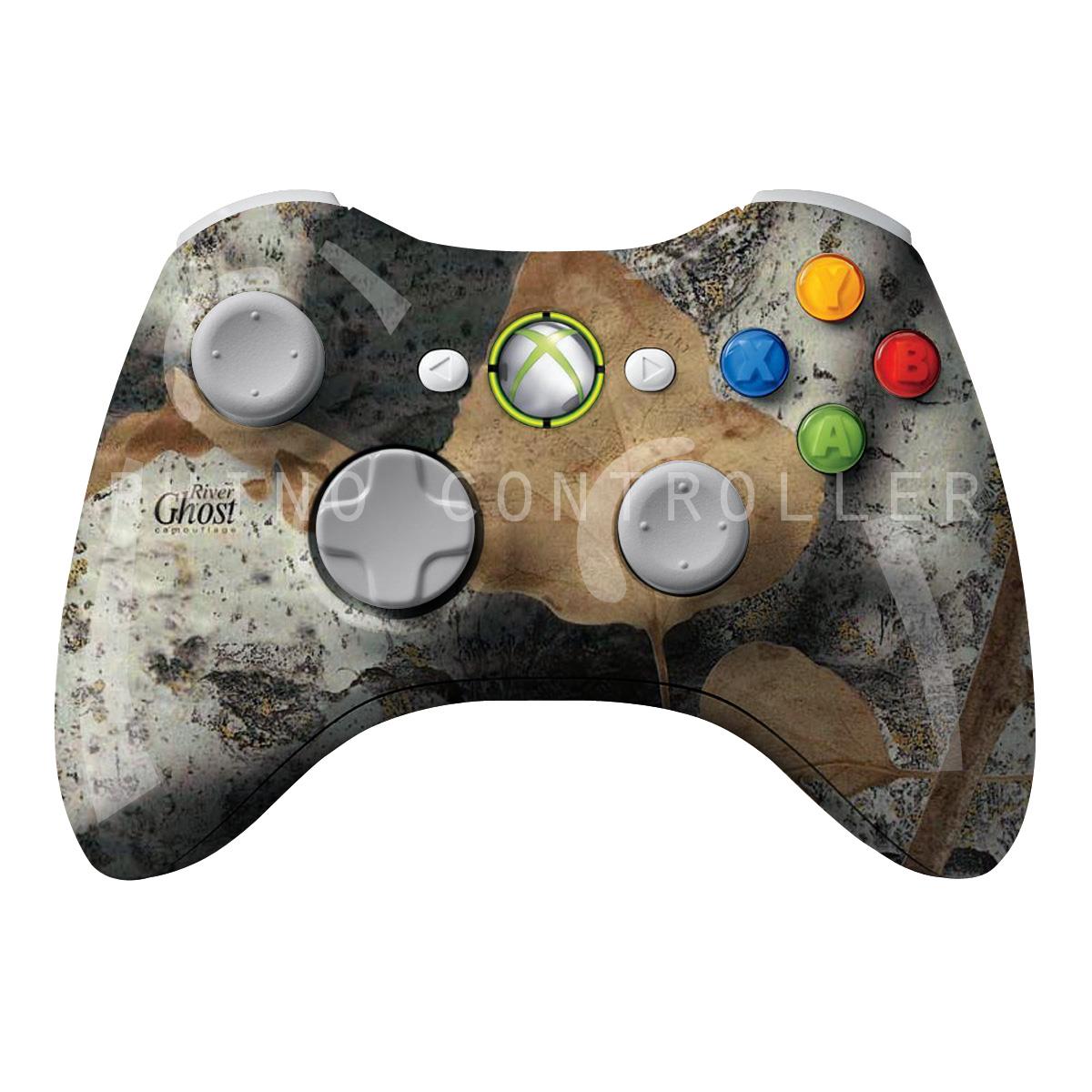 Custom XBOX 360 controller Wireless Glossy WTP 253 Prairie Ghost River Ghost Custom Painted