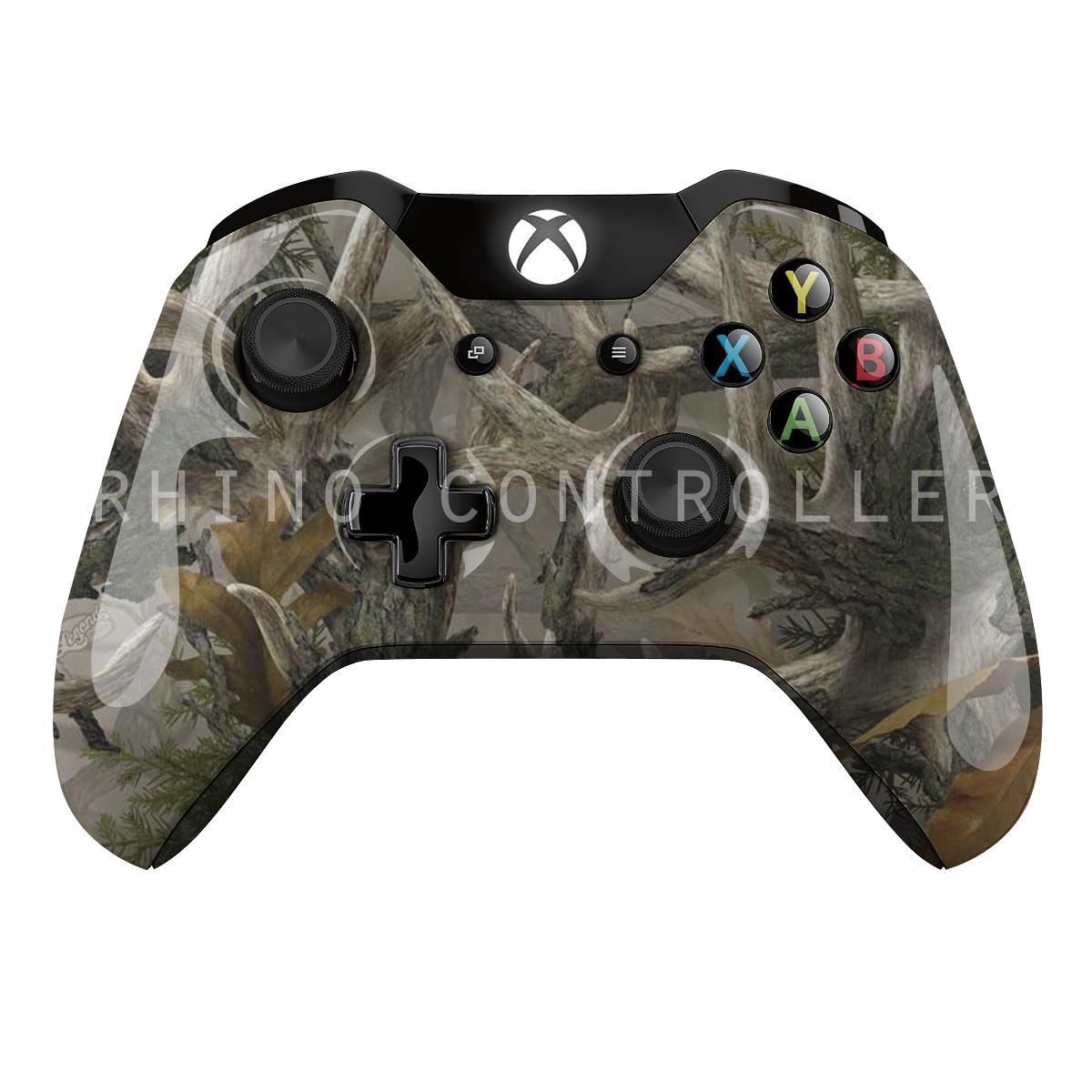 Custom XBOX One controller Wireless Glossy WTP 540 Boneyard Legends Camo Custom Painted  Without Mods