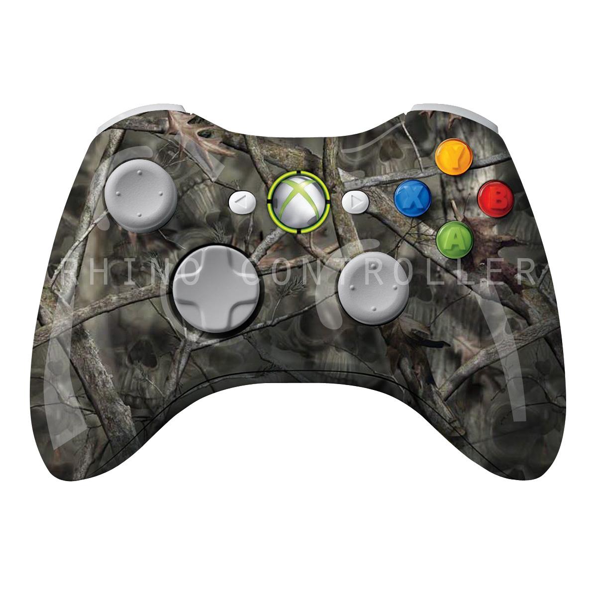 XBOX 360 controller Wireless Glossy WTP 492 Proveil Reaper Woods Custom Painted  Without Mods