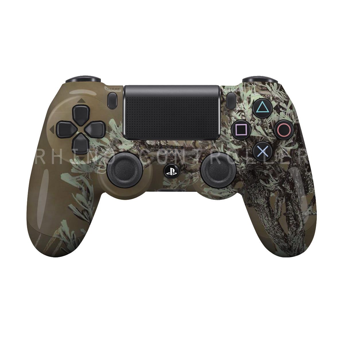 PS4 controller  Wireless Glossy  WTP 249 Prairie Ghost Ultimate Custom Painted  Without Mods