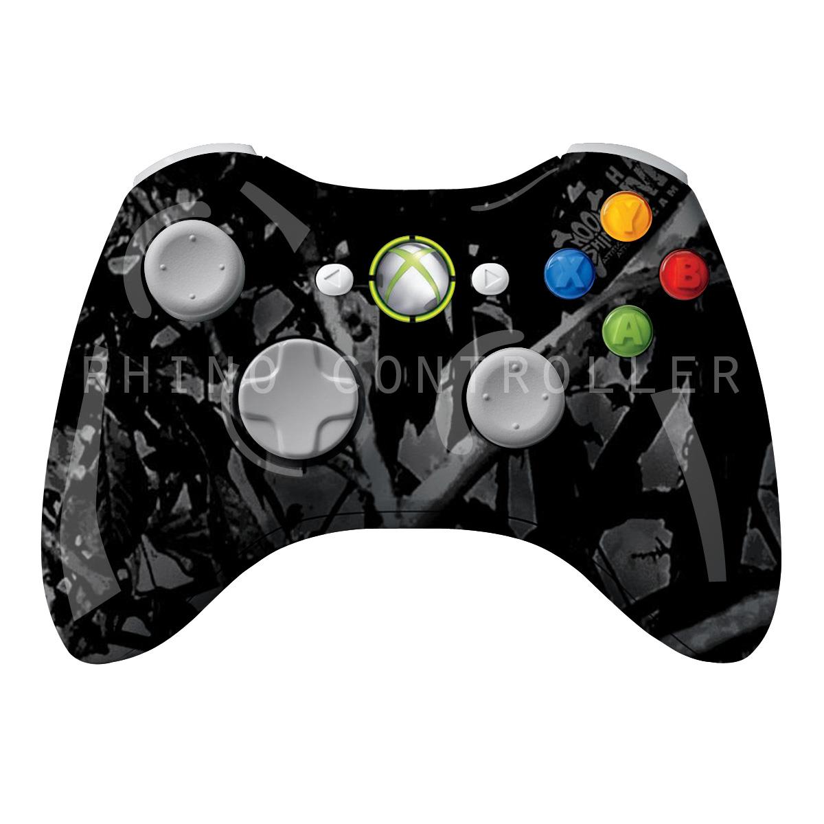 XBOX 360 controller Wireless Glossy WTP 537 Harvest Moon Camouflage Custom Painted  Without Mods