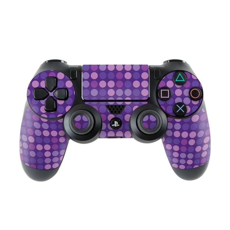 PS4 Custom UN MODDED Controller "Exclusive Design   Dots Purple"