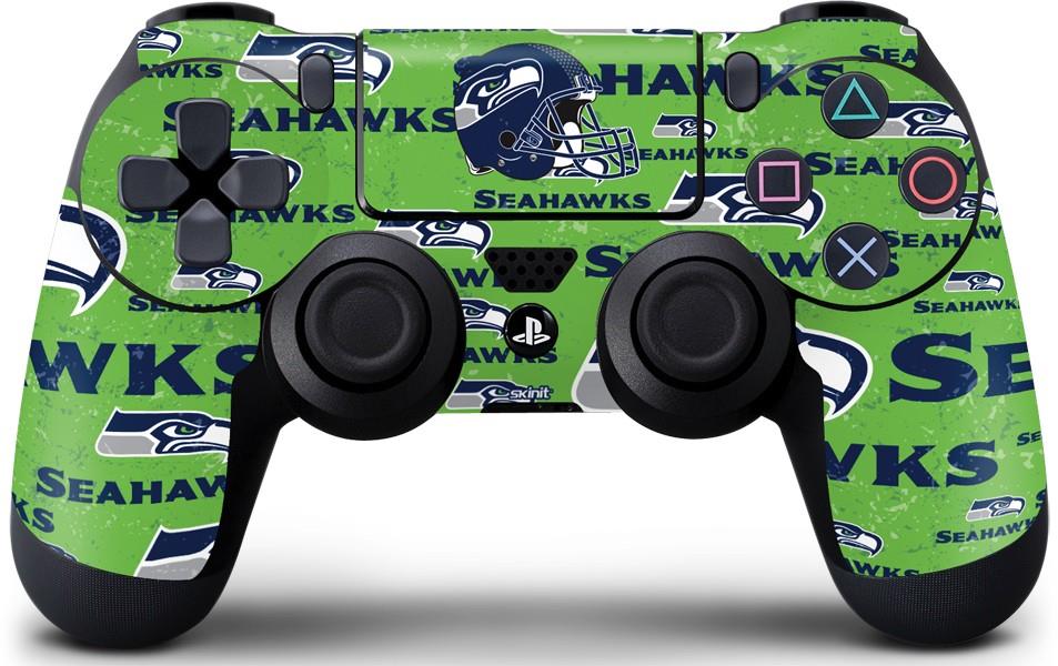 PS4 Custom Modded Controller "Exclusive Design Seattle Seahawks   Blast Green "   COD Advanced Warfare, Destiny, GHOSTS Zombie Auto Aim, Drop Shot, Fast Reload & MORE