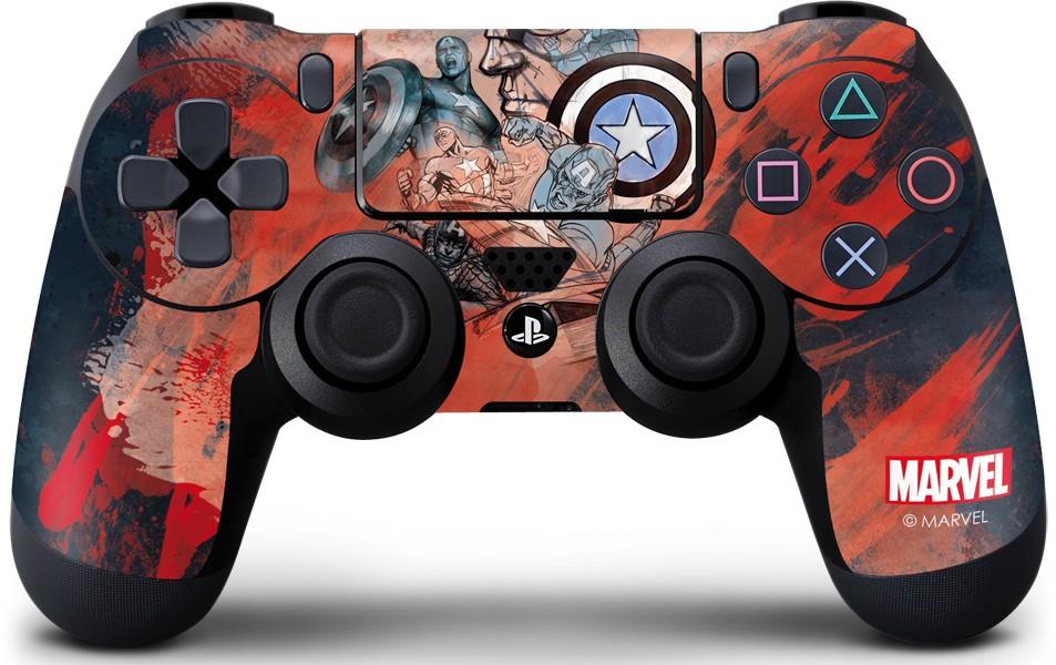 PS4 Custom UN MODDED Controller "Exclusive Design   Avengers Collage "