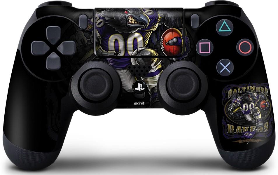 PS4 Custom UN MODDED Controller "Exclusive Design   Baltimore Ravens Running Back "