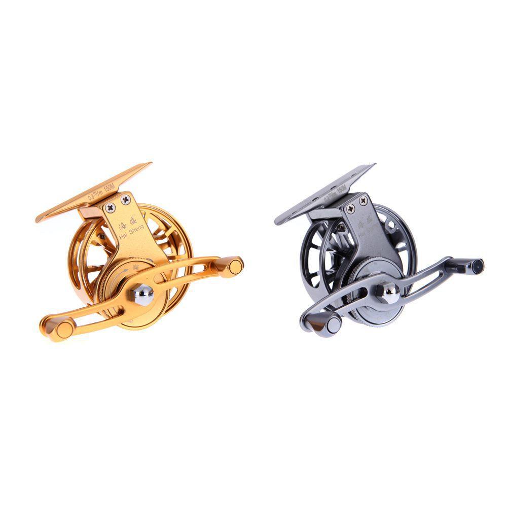 2BB Ball Bearings Full Metal Fly Fish Reel Former Fishing Wheel 1:3 Gold