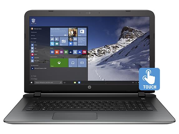 HP Pavilion 17z Touch 17.3" Laptop PC   Silver (AMD A10 8700 Quad Core, Windows 10 Home, 2GB Radeon R7 M360 Graphics, Full HD IPS Touchscreen Display, 512GB Eluktro Pro Performance SSD, 16GB RAM)
