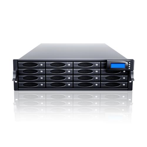 Refurbished SANS DIGITAL AccuSTOR AS316X6   3U 16 Bay Rackmount 6G SAS/SATA to 6G SAS JBOD with SAS Expander