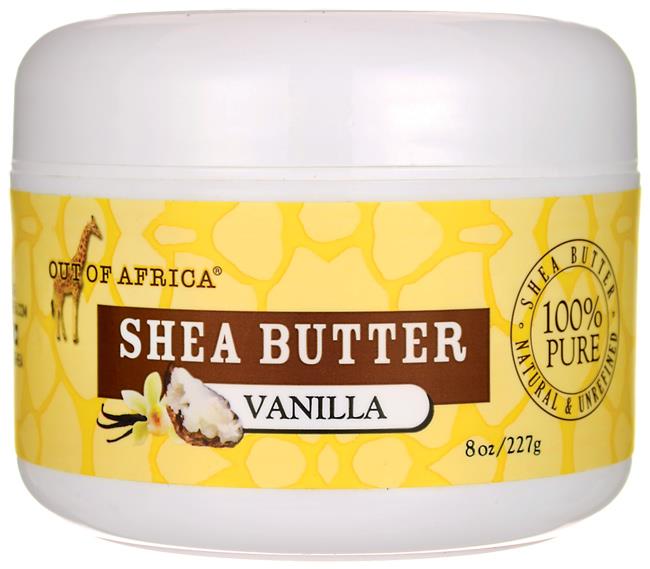 100% Pure Shea Butter   Vanilla 8 oz (227 grams) Solid Oil