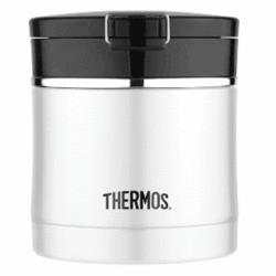 Thermos Black Vacuum Insulated Flip Top Food Jar