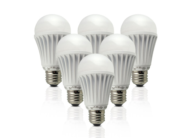 TESS LED Light Bulb   7W E26 E27 A19 120V Cree LED Chip, Non Dim, 120 Beam Angle, 40W Equivalent (6 Pcs)   Warm White 