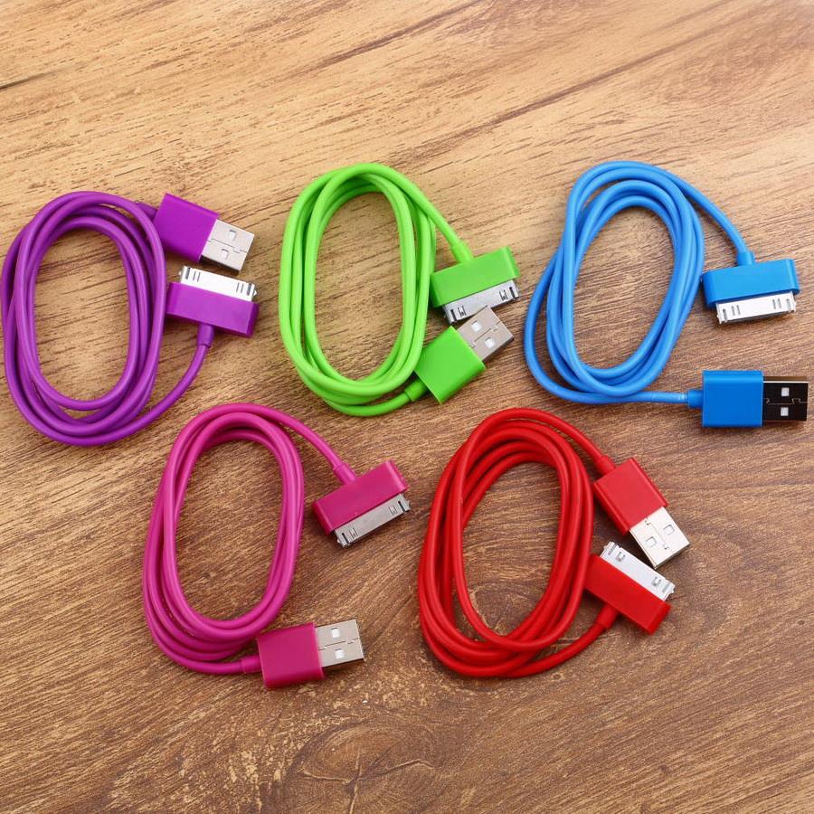 USB Charger Sync Data Cable for iPad2 3 iPhone 4 4S 3G 3GS iPod Nano Touch