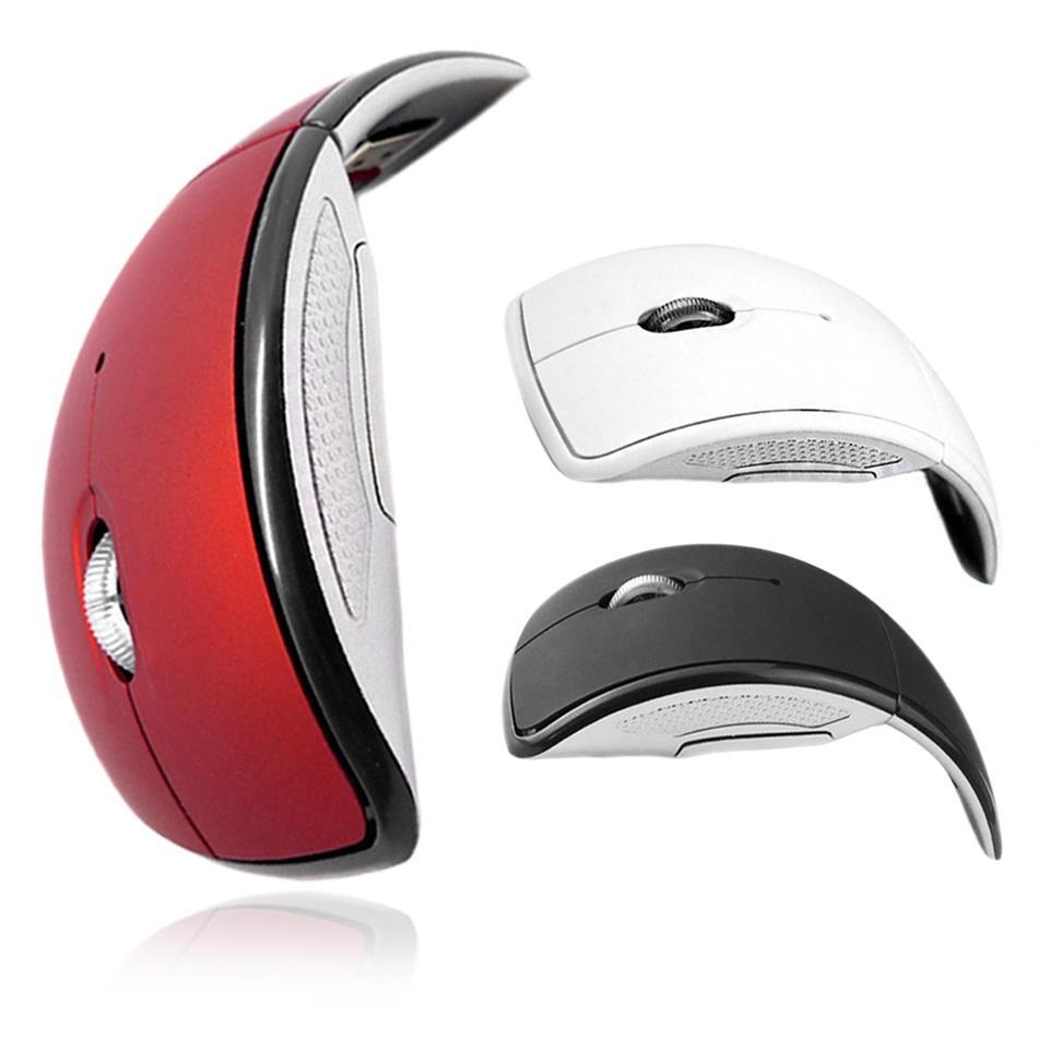 Folding 2.4G 3 Buttons 1000 DPI Bluetooth Wireless Touch Optical Mouse