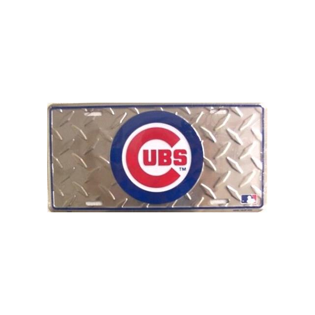 Chicago Cubs Diamond License Plate