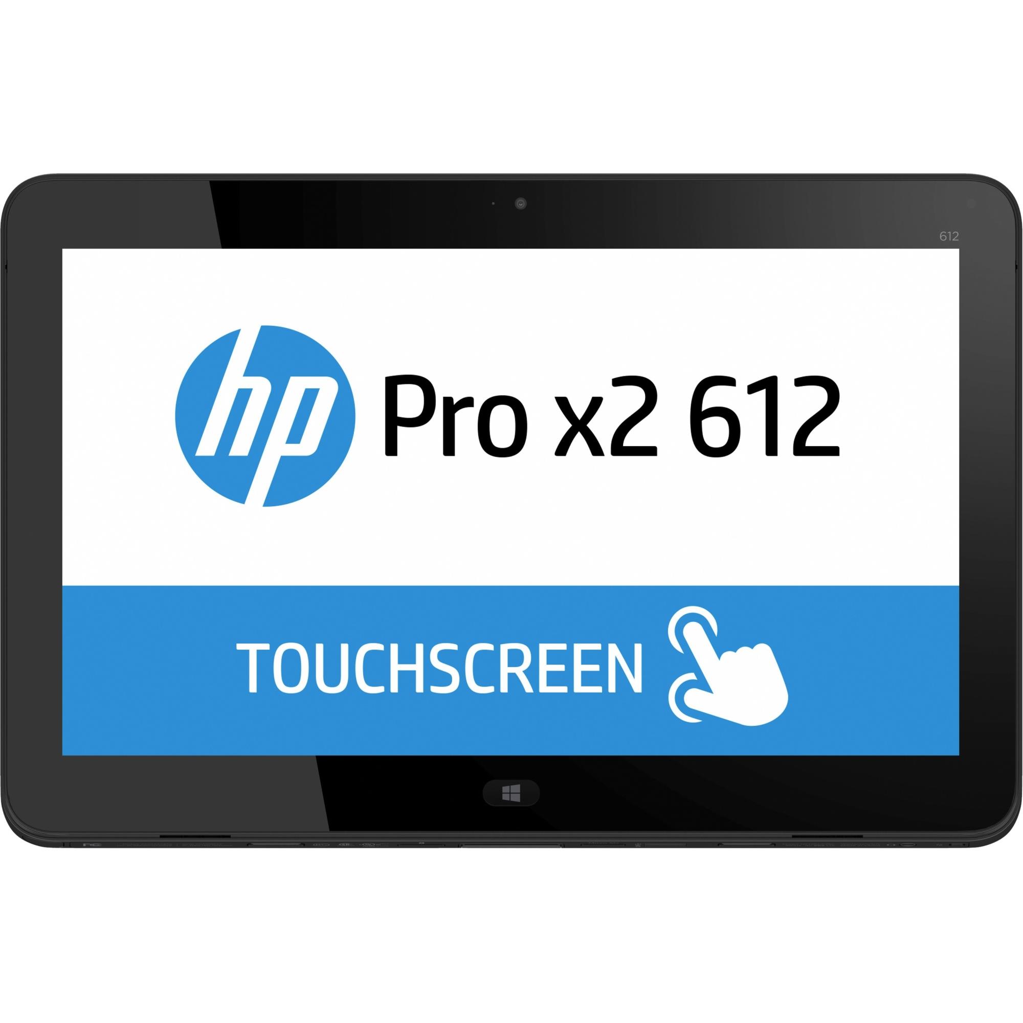 HP K4K76UT Pro X2 612 G1 Tablet Pc   12.5 Inch   In Plane Switching (Ips) Technology   Wireless Lan   Intel Core I5 I5 4302Y 1.60 Ghz   4 Gb Ram   128 Gb Ssd   Windows 8.1 Pro 64 Bit   Hybrid   1920 X
