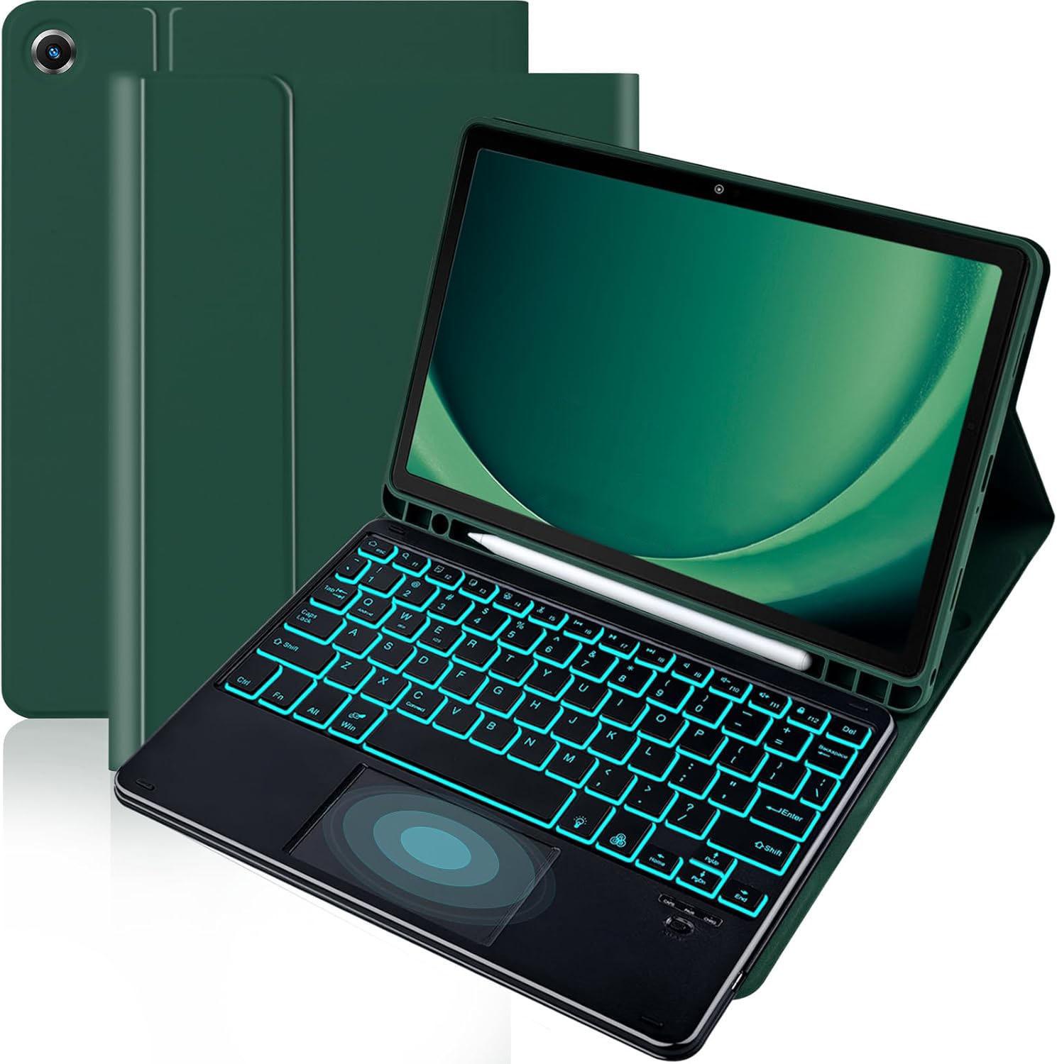 Keyboard Case For Samsung Galaxy Tab A8 10.5 Inch 2022 SM-X200 SM-X205 SM-X207 - Picture 9 of 13