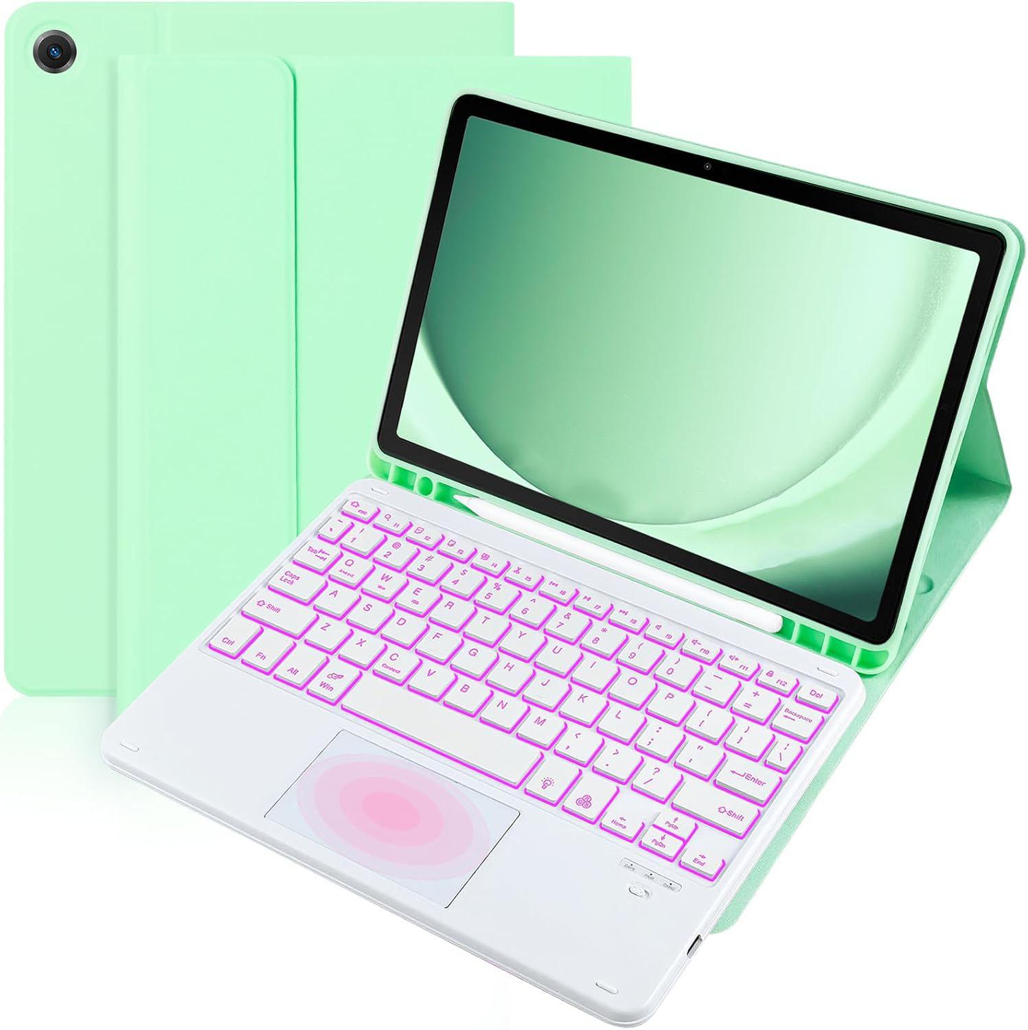 Keyboard Case For Samsung Galaxy Tab A8 10.5 Inch 2022 SM-X200 SM-X205 SM-X207 - Picture 10 of 13