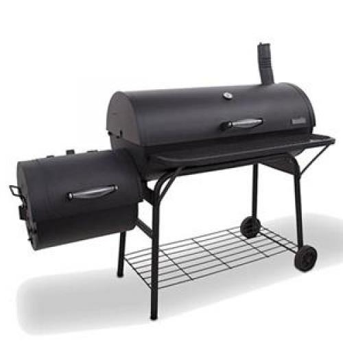 CHAR BROIL 14201571 Offset Smoker 1280 with 670 sq. in. cooking surface