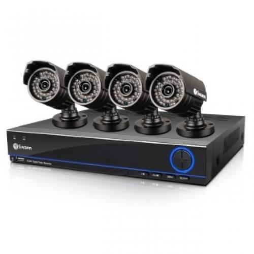 SWANN SWDVK 832004S US DVR8 3200 8 Channel 960H Digital Video Recorder  and  4 x PRO 642 Cameras