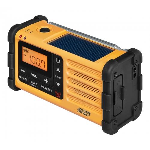 SANGEAN MMR 88 AM/FM/Weather/Handcrank/USB/Solar Emergency Alert Radio.