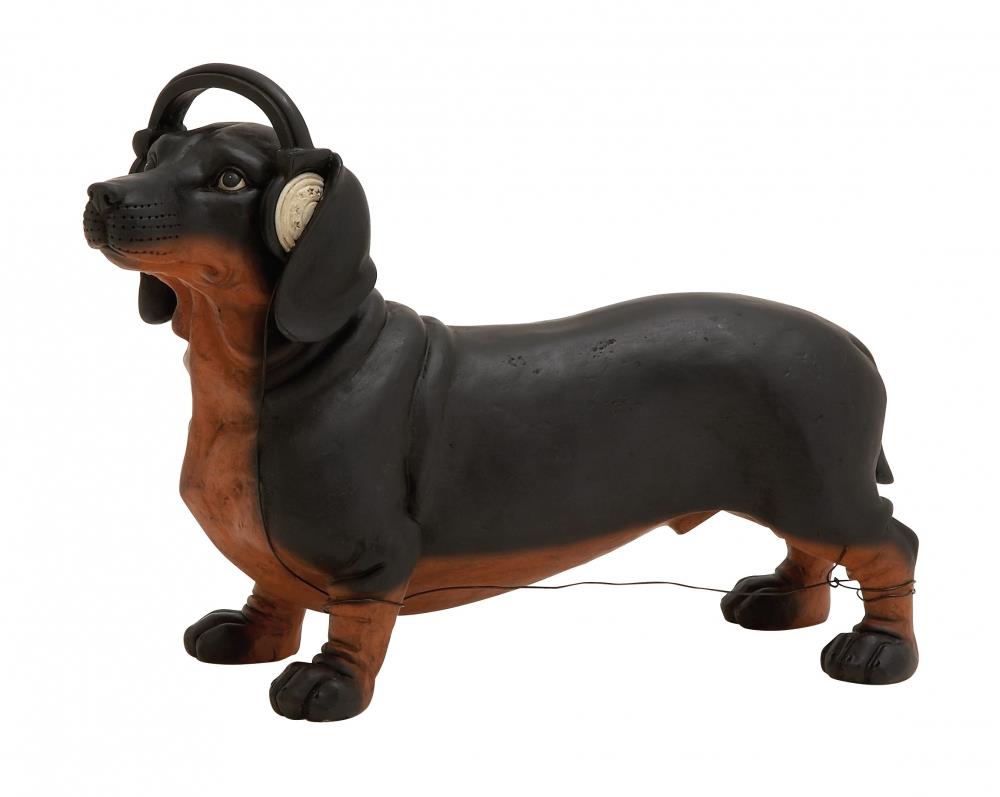 BENZARA 44752 Simply Very Cool Polystone Dog Headphone