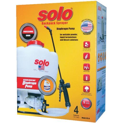 Solo Backpack Sprayer 4gal With Diaphragm Pump