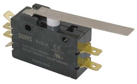 1.823" Industrial Snap Switch, 125/250VAC, S19 H