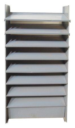 Single Sided Pick Rack, Gray ,Edsal, 1W785