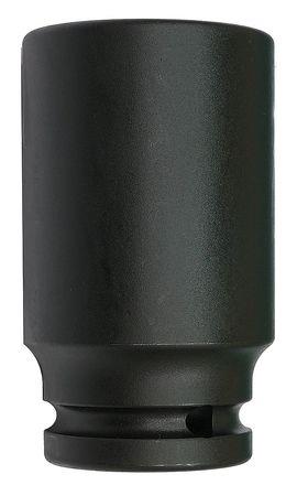 4 1/4"L Impact Socket, 1" Drive, Westward, 21WM55