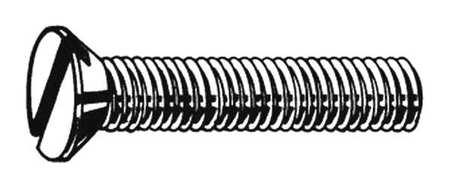 2FY50 Mach Screw, Flat, 1/420 x 1 L, PK100