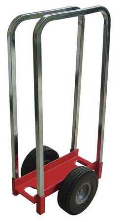 48J126 Panel Dolly, Cap 350 lb, 20x21 1/4, Steel