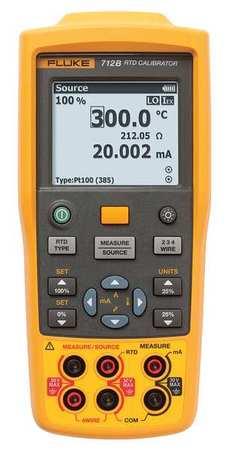 Handheld Temperature Calibrator, Fluke, FLUKE 712B