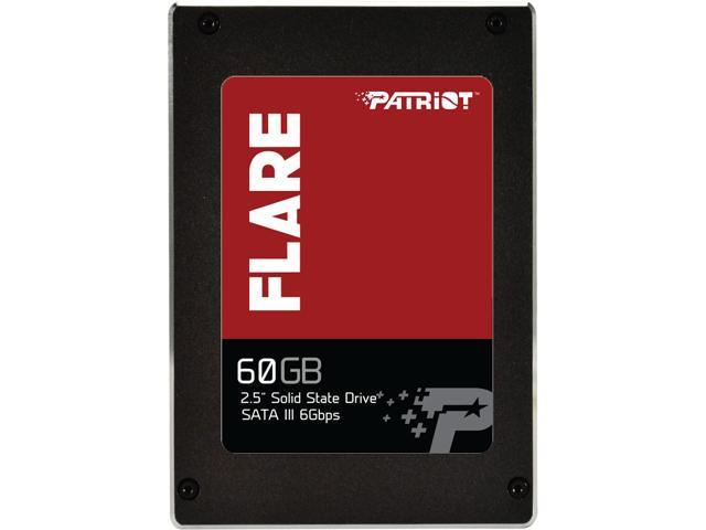 Patriot Flare 2.5 inch 60GB SATA III Internal Solid State Drive (SSD) PFL60GS25SSDR