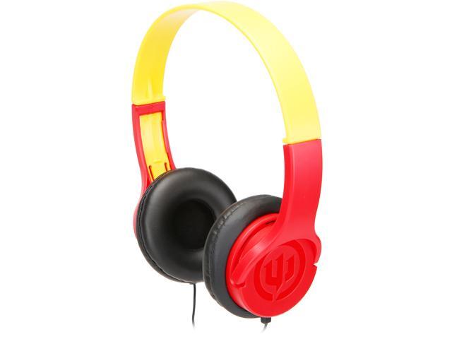 Wicked Audio Rad Rascal Wired Kid Safe Headphones - Ketchup/Mustard