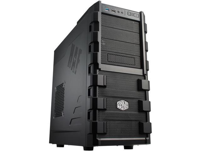 Cooler Master HAF 912 Mid Tower Computer Case w/ High Airflow, Supporting up to 6 x 120mm Fans and USB 3.0